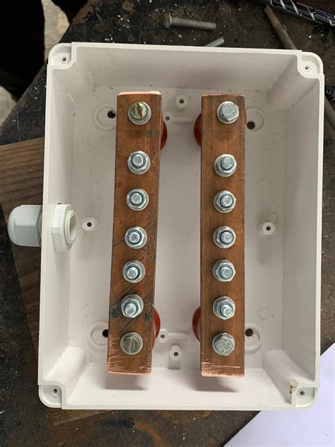 copper wire junction box|mains junction boxes with terminals.